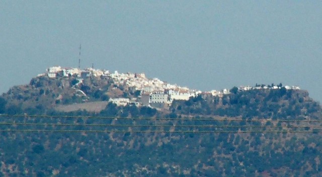 Comares desde V�lez-M�laga Volver a axarquia